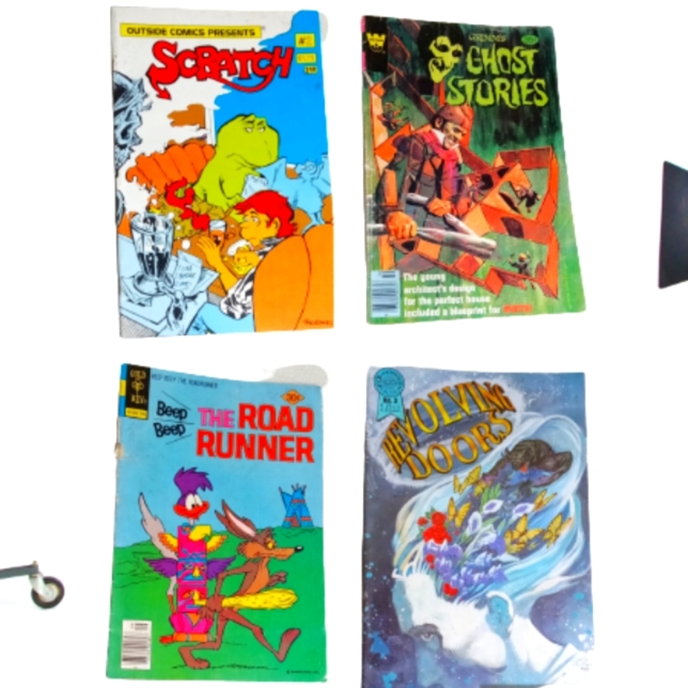 Outside comics,now comics,western comics,blackthorne publishing.